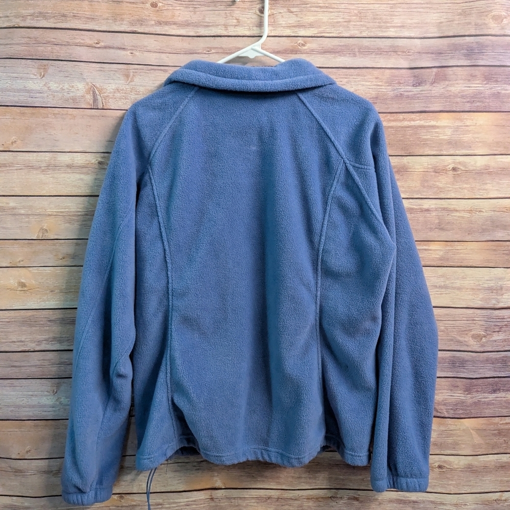 Columbia Blue/Purple Fleece Pullover Sz XL - Picture 6 of 6